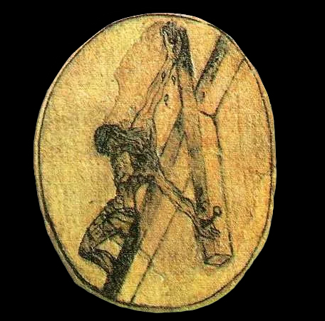 drawing-of-the-crucifixion-by-saint-john-of-the-cros